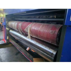 Cardboard Flexo Printer Slotter Die Cutter 4 Color Computerized