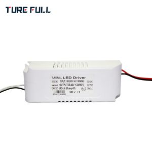 Plastic Housing Constant Current Led Power Supply 47 - 63 HZ Output Frequency