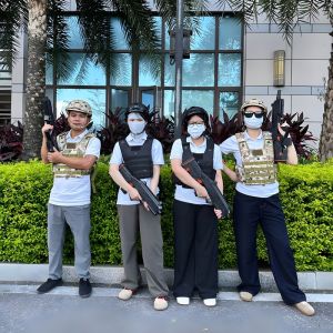 Wireless Laser Tag Equipment with Vibration Vest and IoT Technology for 24