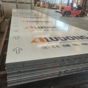 Partition PE Aluminum Composite Panel Flash Silver ACP Sheets For Interior