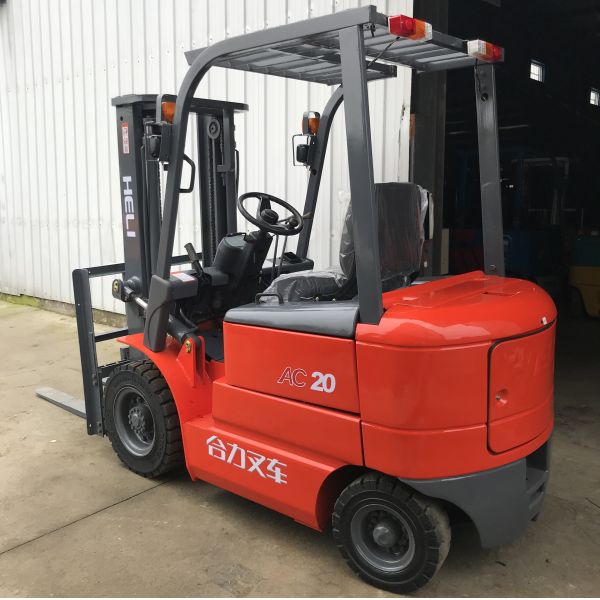 Used Heli 2 Ton Electric Hydraulic Forklift CPD20 With Lithium Battery
