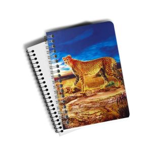 Light Weight 3d Cover Notebook / Custom Design Lenticular 3d Poster Notebook
