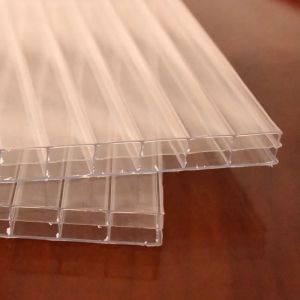 8mm 16mm Triple Layer Polycarbonate Sheet Bronze Triple Wall Polycarbonate