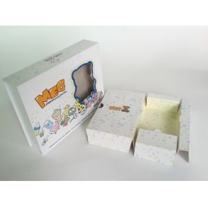 Coated Paper Electronics Packaging Box, Glossy Lamination Customized Rigid Gift