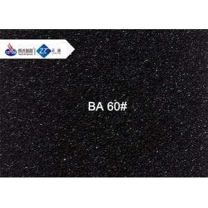 China 8.0 Mohs Black Aluminum Oxide Abrasive , 3.50g / Cm3 Aluminium Oxide Blasting on sale