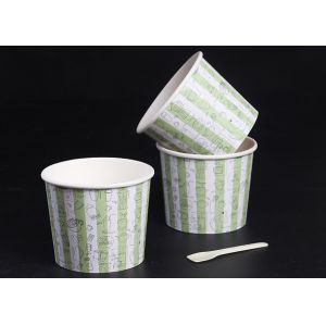 Recyclable Disposable Soup Cups / Containers For Lunch 200ml 300ml 500ml