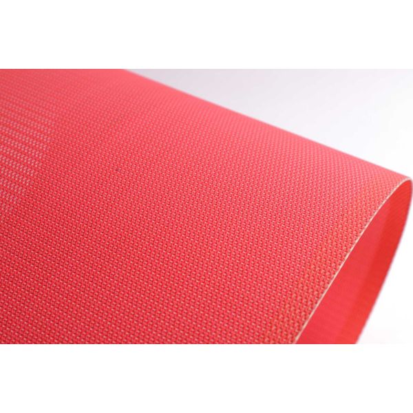 Spunbond Mesh Conveyor Belt Nonwoven Forming PET White Red