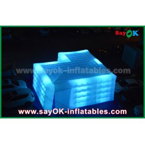 China large inflatable tent Customize Square Inflatable Air Tent With Led Light Outdoor Actitive on sale
