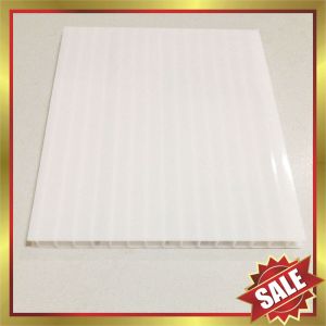 PC hollow panel,twin wall pc sheeting,cell polycarbonate sheet,hollow pc