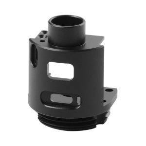 Size 150mm Paint Plastic Precision Machining , Powder Coating Plastic Mould