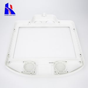 OEM Design ABS PA-709 White Plastic Injection Molding Parts Auto Parts Pantone