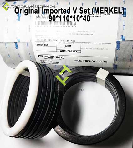 Natural Rubber Sany Concrete Pump Parts Standard Arm Cylinder Seal Kit