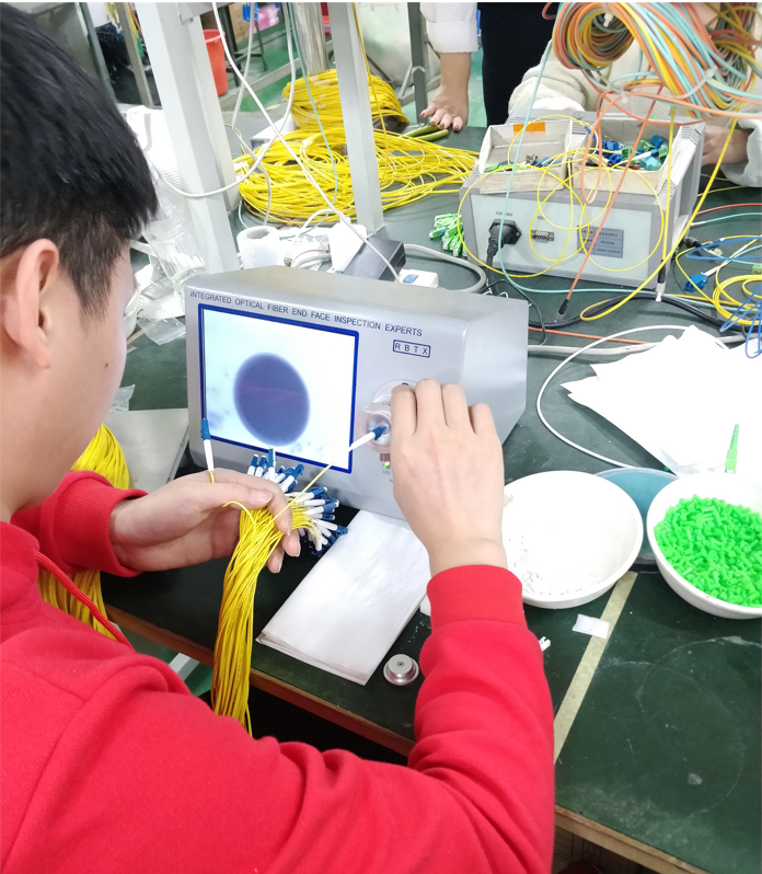 Armored Tube IP67 SC APC SM Fiber Patch Cord For FTTA FTTH BBU RRU Cable