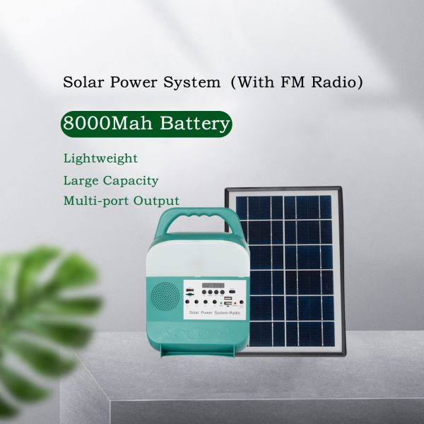 Quality Solar Camping Household Charging Emergency Light With Radio wholesale