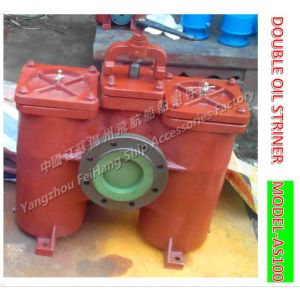 DOUPLEX OIL STRAINER DN100 CB/T425-1994 Two models are distinguished