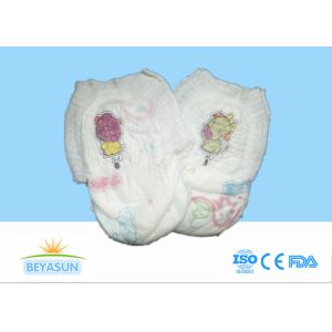 China 3D Topsheet Dry Soft Breathable Disposable Baby Pants , Lovely Pull Ups on sale
