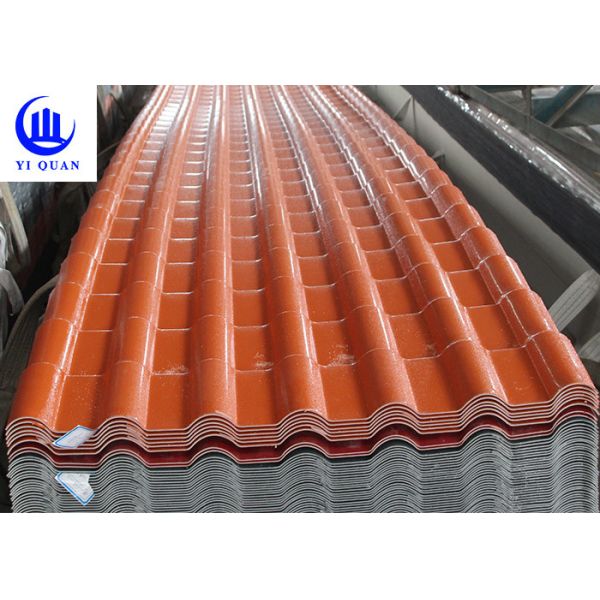 Quality Light Weight Asa Pvc Roof Sheet 2.5mm Thickness For Residential wholesale