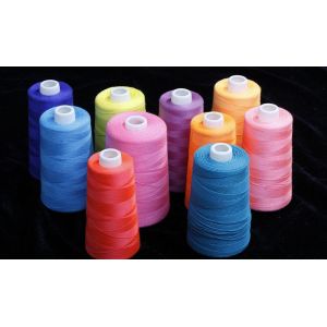 High Strength Sewing Thread 40S / 2 , Sewing Polyester Thread Low Shrinkage