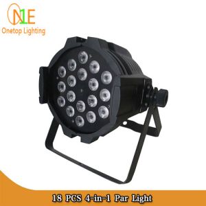 New 18pcs 12w RGBW 4 in 1 par led stage light DMX 4/8CH indoor light