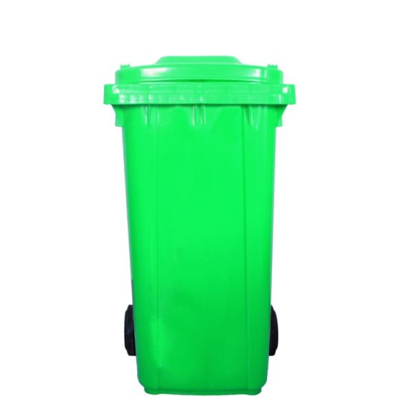 Freestanding 240 Litre Garbage Bin HDPE Outdoor Plastic Garbage Can