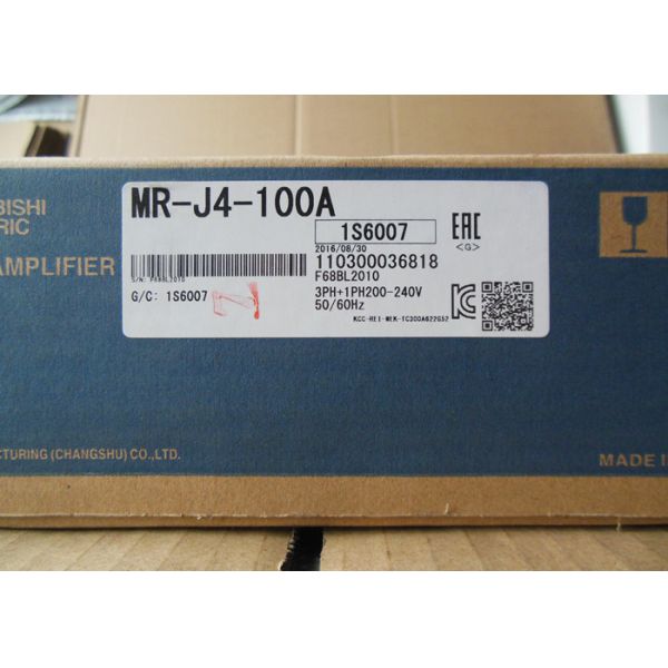 Quality Mitsubishi AC SERVO AMPLIFIER MR-J4-100A 1KW 200V Servo Drive NEW in stock wholesale