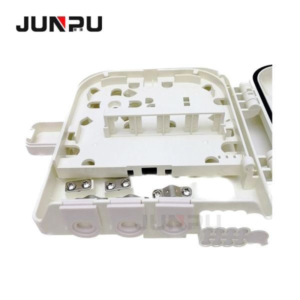 FTTH Fiber Terminal White Black IP65 Box Fiber Optic 8 Core Fiber Optic Cable ABS