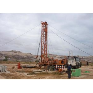 Min 200m Max 1500m Skid Mounted Water Well Drilling Rig