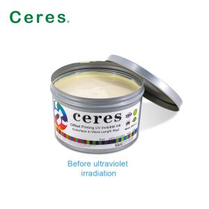 Solvent Based Security Printing Ink UV Invisible Ceres Screen Printing Ink