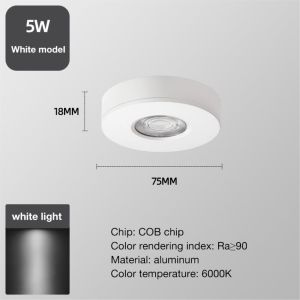 Ultra-Thin and Bright LED Downlight for Minimalist Ceiling Decoration without