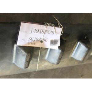 Joint Free Compact Track Loader Tracks , High Tensile Strength Lightweight