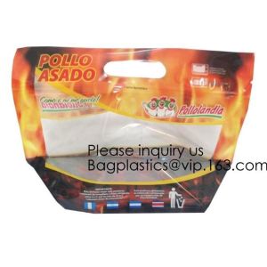 Kraft-Paper-Roast-Chicken-Bag Roast Chicken Food Package Food Packing Bag Custom