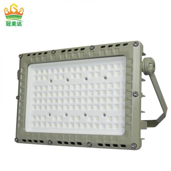 100W Explosion Proof LED Flood Light – Temporary Outdoor IP65 Work Light with Aluminum Housing