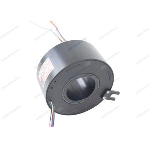 8circuits 1A Signal Through Hole Slip Ring With ID50mm & 500RPM For Industry