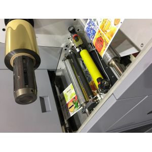 50M/Min Foil Stamping Varnishing Digital Label Enhancer 288mm Width