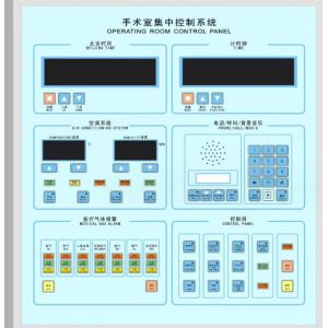 Six Unit Intelligent LCD Operating Theatre Control Panel Surgeon Control Panel