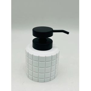 Polyresin Bath Accessories Sets Square Shape With Square Box Polyresin Soap