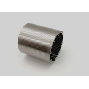 Reusable Filtering 25 Micron Johnson Vee Wire Screen For Water Well