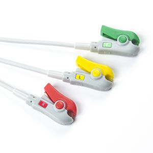 Mindray Datascope ECG Cable 3 Lead 2.5m TPU Grey 040-000964-00