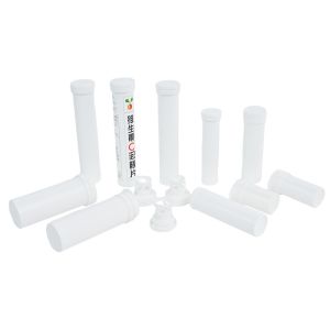 Effervescent Tablet Tube Vitamin C Plus with Custom Logo Printing and PP Body