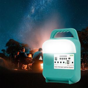 Small Solar Light Kits 10h Working Time For Outdoor Lighting Solar Camping Light