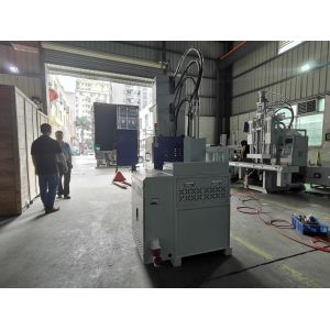 30T Plastic Vertical Injection Moulding Machine 6.7kW With 13 KN Ejector Force