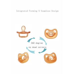 Baby Silicone Pacifier Silver Nanoparticle Soft Liquid Silicone Pacifier