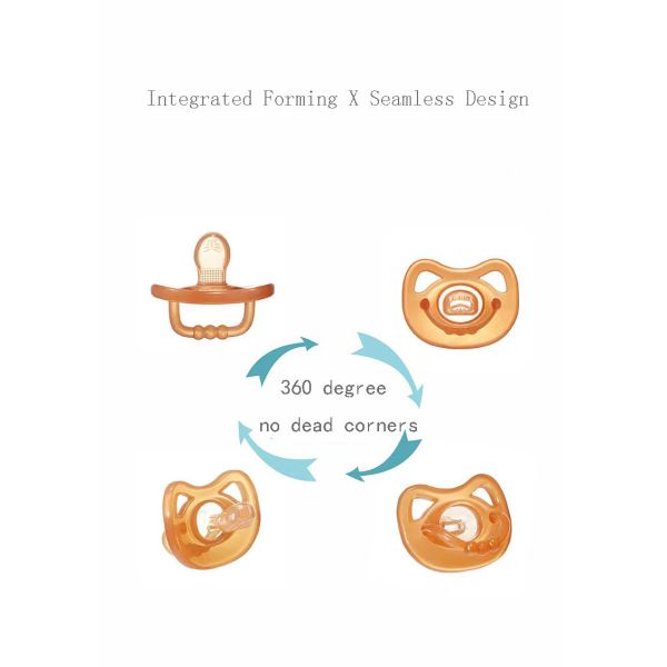 Baby'S Fun And Cute Liquid Silicone Pacifier To Soothe And Soothe Sleep