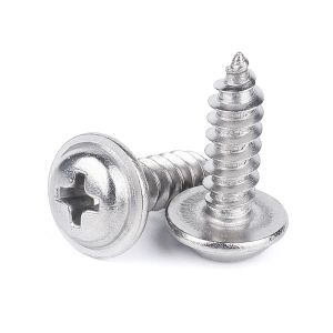 Titanium Coating GB845 for Bicycle Round Head Cross Recessed Self-Drilling Screw