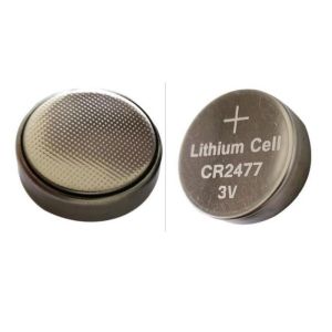 Thin Lithium Button Cell CR2477 3V 1000mAh DL2477 For Remote Control Toys