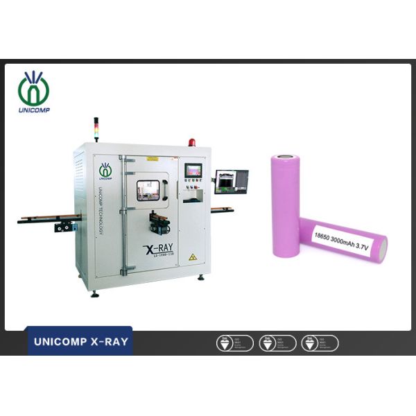 Quality Unicomp 110kV 30ppm & 60ppm Inline Xray machine for lithium cell automatically inspection with NG part auto-sorting wholesale