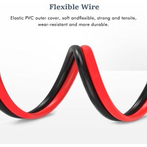 12V Battery PVC Insulated Alligator Clips Tinned Copper Multiscene