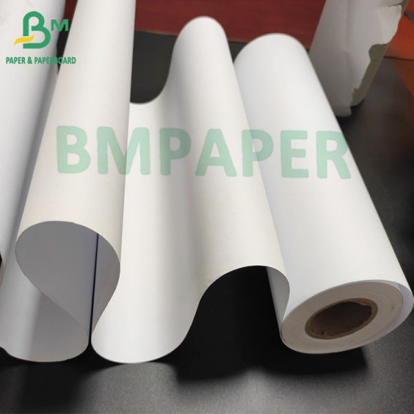 Quality 36" X 500' White Bond Plotter Paper Roll  3" Core Uncoated Smooth wholesale