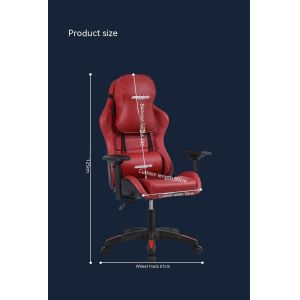 Competitive Gaming Chair with Full Backrest Height Adjustment and Ergonomic