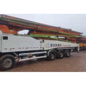 Zoomlion 63M Used Concrete Pump Truck With Scania Chassis With Model 2013